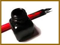 COSAS DEL PASADO Y DE AHORA: PLUMA Y TINTERO COSAS DEL PASADO Y DE AHORA: PLUMA Y TINTERO
