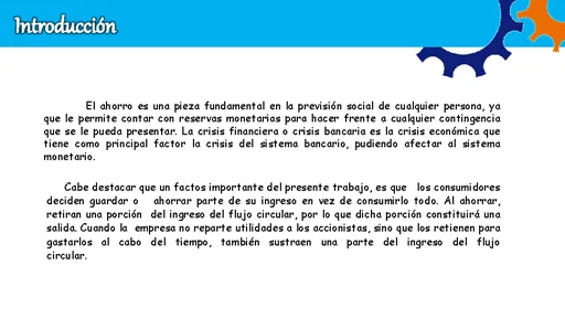 Ahorrar para acumular o para financiar las crisis? - Monografias.com Ahorrar para acumular o para financiar las crisis? - Monografias.com