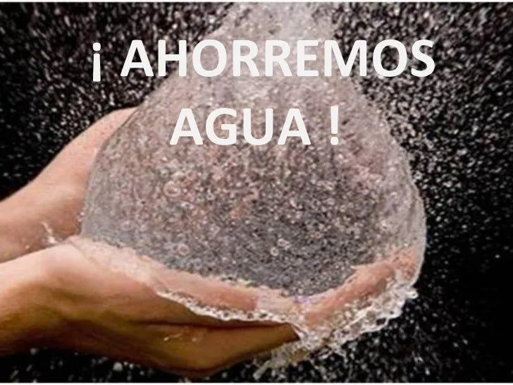 Ahorremos agua