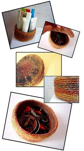 Ahuyama Crochet: Cesta o Canasta a Crochet