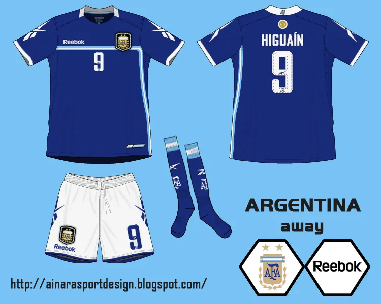 Ainara Sport Design: Seleción de Argentina (America) Ainara Sport Design: Seleción de Argentina (America)