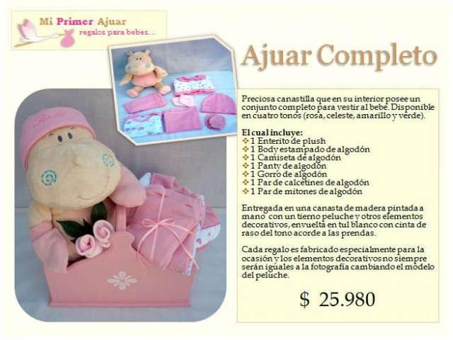 Fotos de Mi primer ajuar, regalos para recién nacidos... en Maipú ...