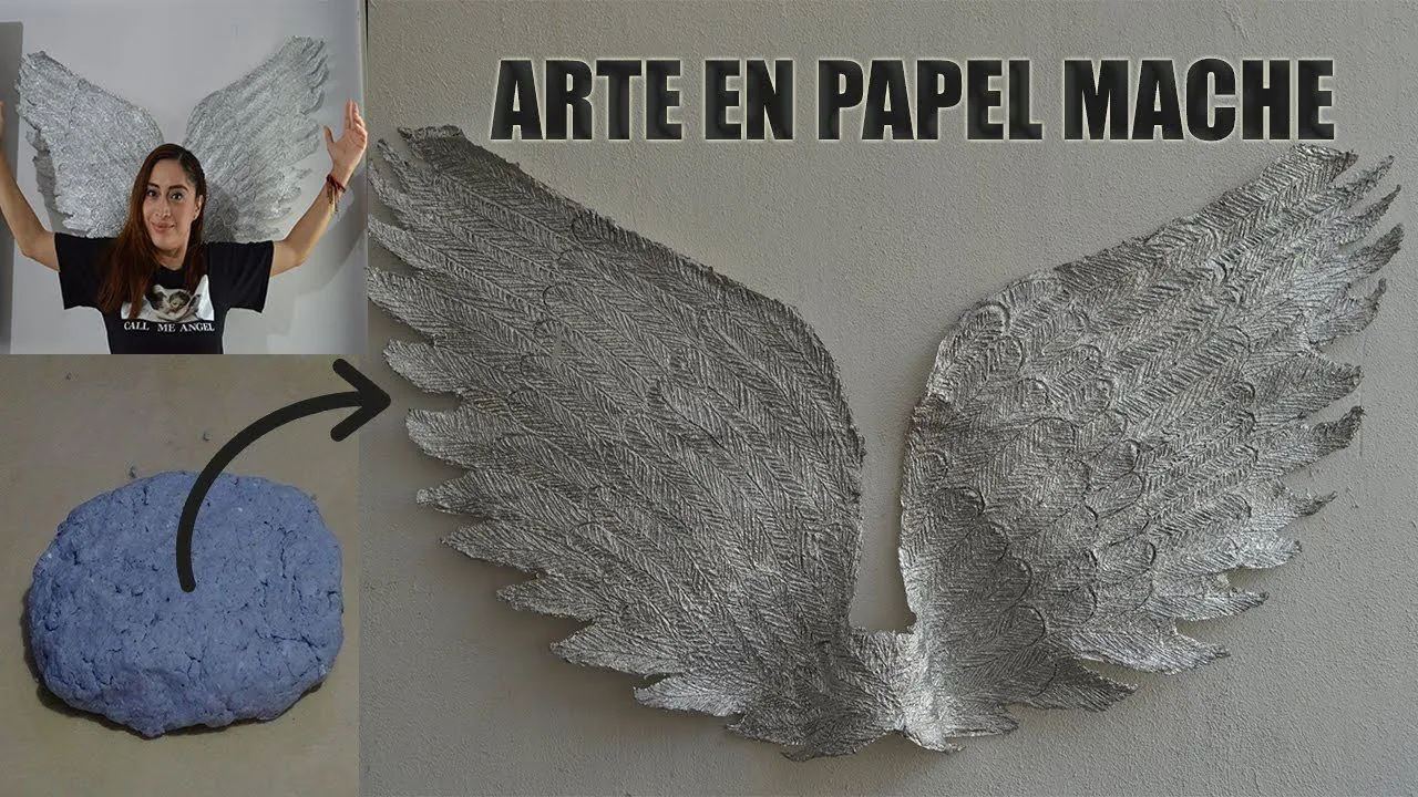 ALAS DE ANGEL DECORATIVAS PARA PARED |WALL DECORATIVE ANGEL WINGS| - YouTube ALAS DE ANGEL DECORATIVAS PARA PARED |WALL DECORATIVE ANGEL WINGS| - YouTube