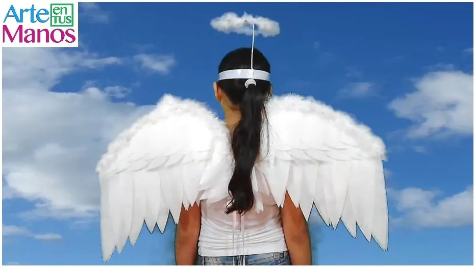 Alas de Ángel para disfraces - Arte en Tus Manos con Lili y Sam Alas de Ángel para disfraces - Arte en Tus Manos con Lili y Sam