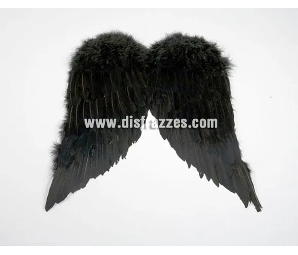 Alas de Ángel con plumas negras de 47x39 cm. por sólo 8.95 ... Alas de Ángel con plumas negras de 47x39 cm. por sólo 8.95 ...