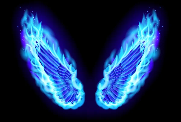 Alas de fuego azul — Foto stock © BS_Lexx #16368813 Alas de fuego azul — Foto stock © BS_Lexx #16368813