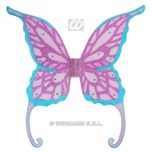 ALAS HADA ROSA/AZUL CON GLITTER - comprar online en ... ALAS HADA ROSA/AZUL CON GLITTER - comprar online en ...