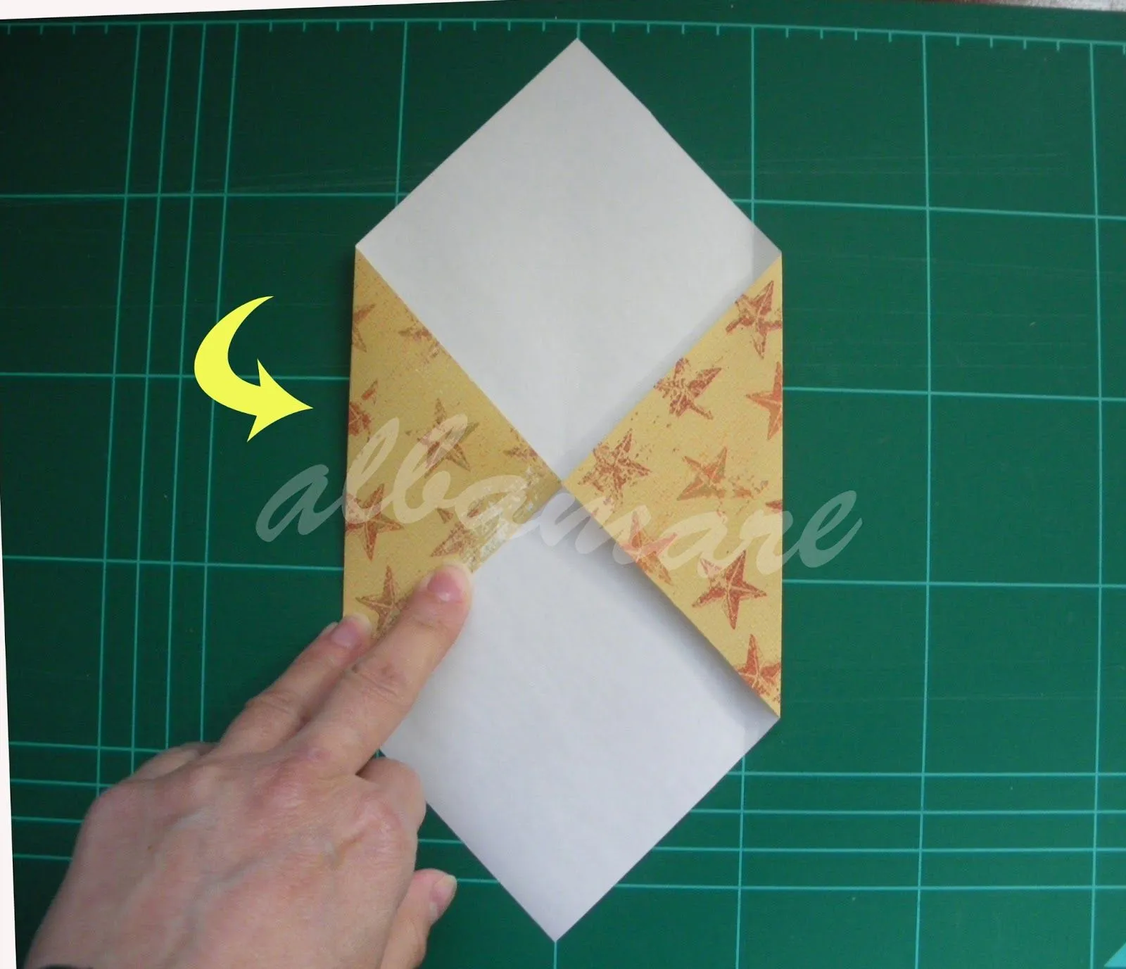Albamare Manualidades - Handicrafts: Cómo hacer un sobre a medida ... Albamare Manualidades - Handicrafts: Cómo hacer un sobre a medida ...