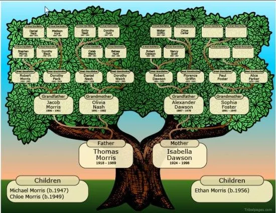 Albero Genealogico - Crea il tuo Albero Genealogico