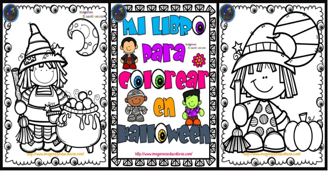 Mi Álbum de Colorear en Halloween