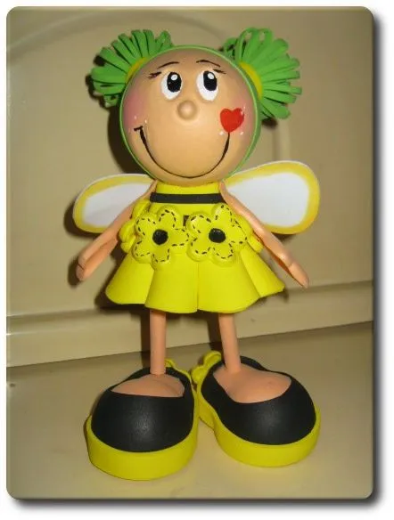 Muñecos en microporoso - Imagui