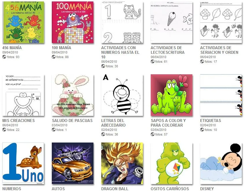 MI ALBUM DE PICASA | Mi Maestra de Primaria MI ALBUM DE PICASA | Mi Maestra de Primaria