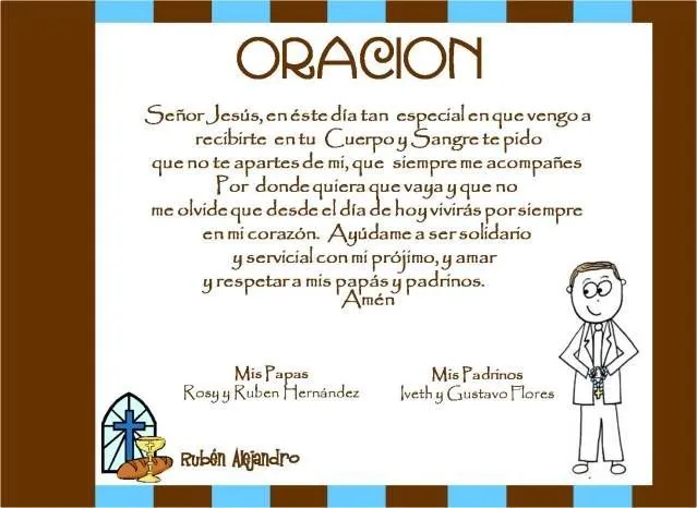 Invitacion Comunion Rodrigo by susy_quiroga, via Flickr | Inv ...