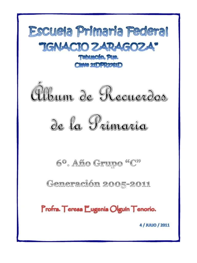 Álbum de Recuerdos de La Primaria 2005-2011 | PDF | México | Radio Álbum de Recuerdos de La Primaria 2005-2011 | PDF | México | Radio
