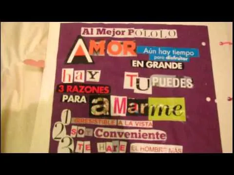 Album / Scrapbook para mi novio (L)! - YouTube