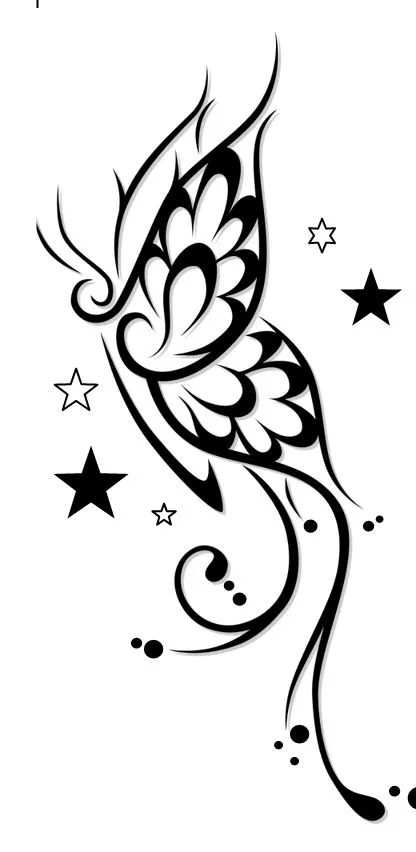 Album de tatuajes de mariposas - Imagui