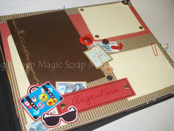 Álbum de viagens em Scrapbook | Magic Scrap Atelier - Por ... Álbum de viagens em Scrapbook | Magic Scrap Atelier - Por ...