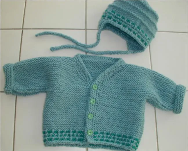 Pasos para tejer ropa de bebé - Imagui