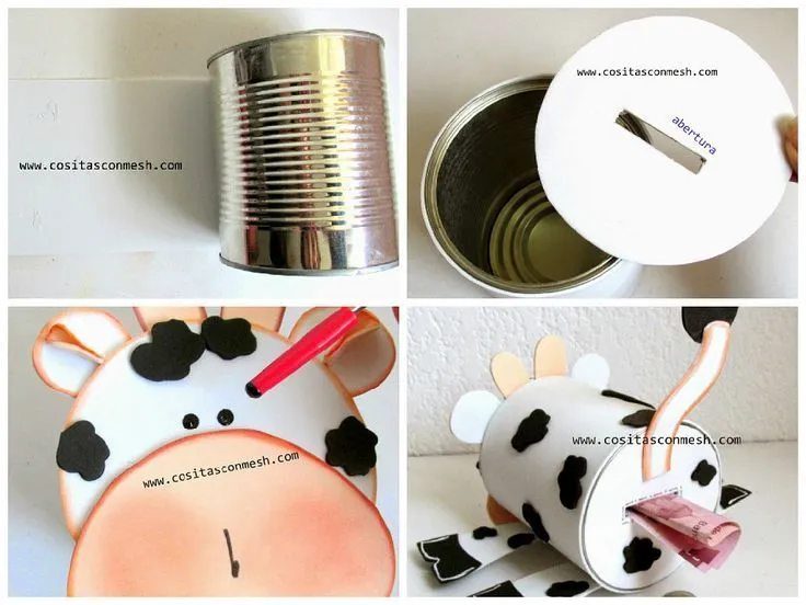 Alcancias para niños on Pinterest | Piggy Bank, Manualidades and ...