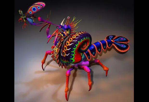 Alebrijes: criaturas mágicas en una de las más famosas artesanías ...