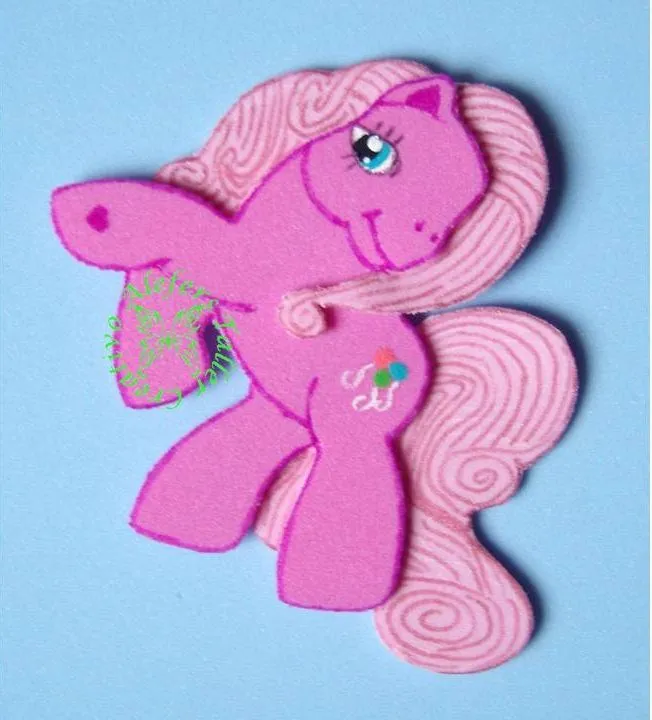 MOLDES DE FOAMI DE MY LITTLE PONY - Imagui