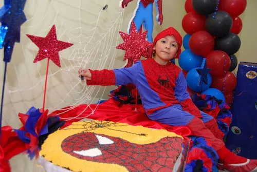 Cumpleaños hombre araña - Imagui