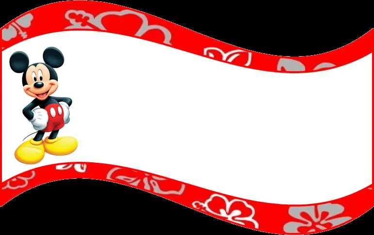 Alegre Kit de Mickey para Imprimir Gratis. | Ideas y material ... Alegre Kit de Mickey para Imprimir Gratis. | Ideas y material ...