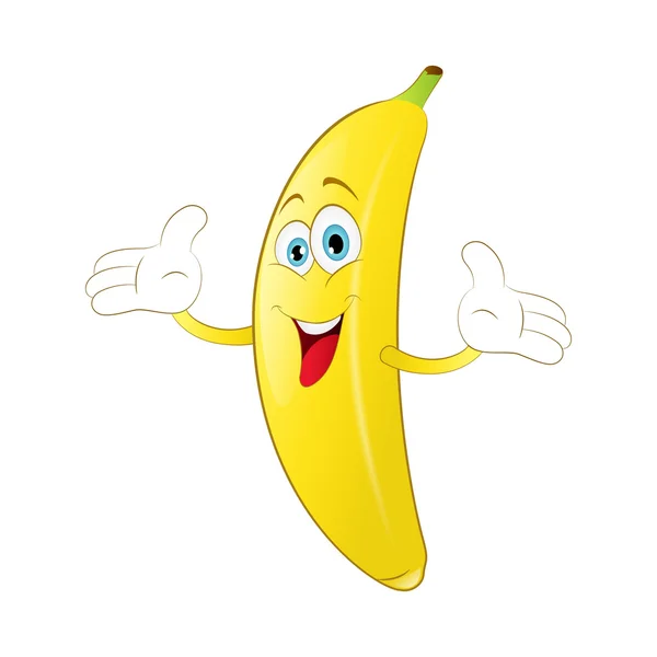 Alegre personaje banana — Vector stock © Dazdraperma #9011386 Alegre personaje banana — Vector stock © Dazdraperma #9011386