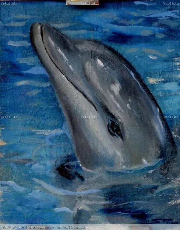 Alegría / Delfín de BCN. Sonia Pérez Romero - Artelista.com Alegría / Delfín de BCN. Sonia Pérez Romero - Artelista.com