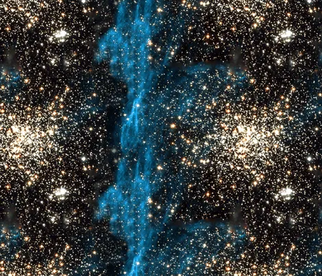 Alernate Blue Galaxy Print - carlyjcais - Spoonflower Alernate Blue Galaxy Print - carlyjcais - Spoonflower