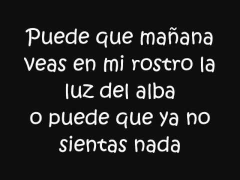 Alex ubago - Sabes (Letra) - YouTube