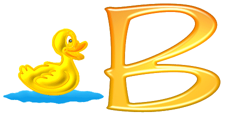 Alfabeto animado con patito de goma. | letricas | Pinterest