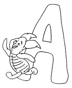 Alfabeto para colorear winnie the pooh | Jugar y colorear Alfabeto para colorear winnie the pooh | Jugar y colorear