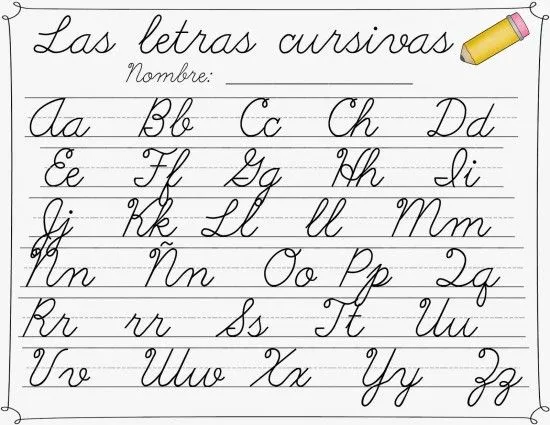 Alfabeto Que Data Letra Cursiva Mayuscula Y Minuscula - Sitios ... Alfabeto Que Data Letra Cursiva Mayuscula Y Minuscula - Sitios ...