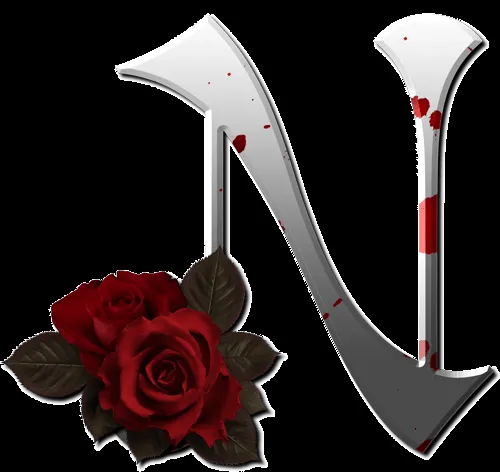 Alfabeto gótico con sangre y rosas | Fondos de pantalla y mucho más Alfabeto gótico con sangre y rosas | Fondos de pantalla y mucho más