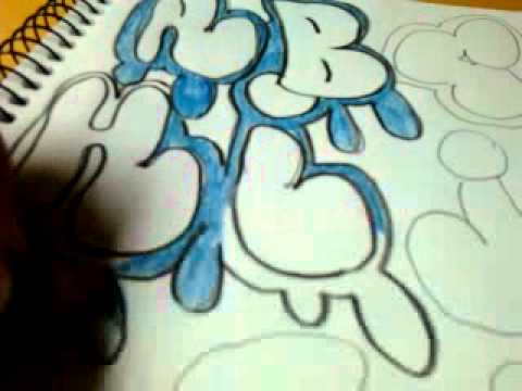 Alfabeto de graffiti parte 2 - YouTube