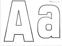Alfabeto grande A - Download - 4shared