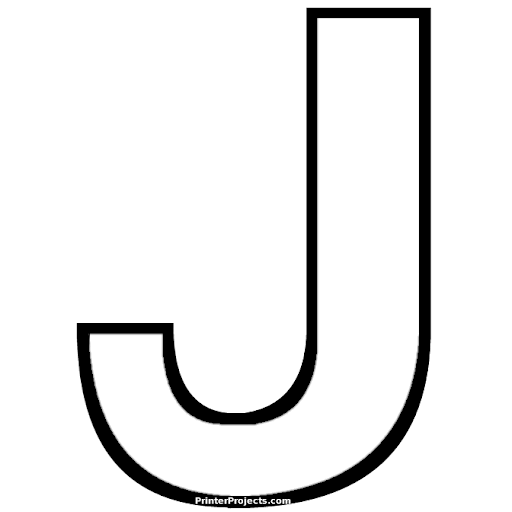 Alfabeto para imprimir y colorear letras muy grandes | Colorear Alfabeto para imprimir y colorear letras muy grandes | Colorear