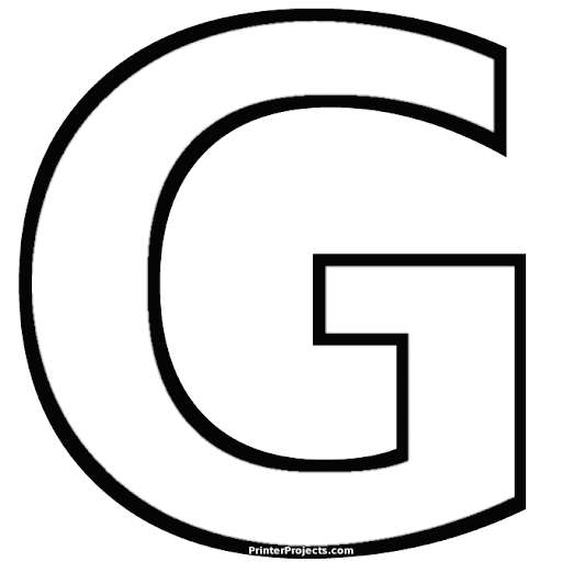 Alfabeto para imprimir y colorear letras muy grandes | Colorear Alfabeto para imprimir y colorear letras muy grandes | Colorear
