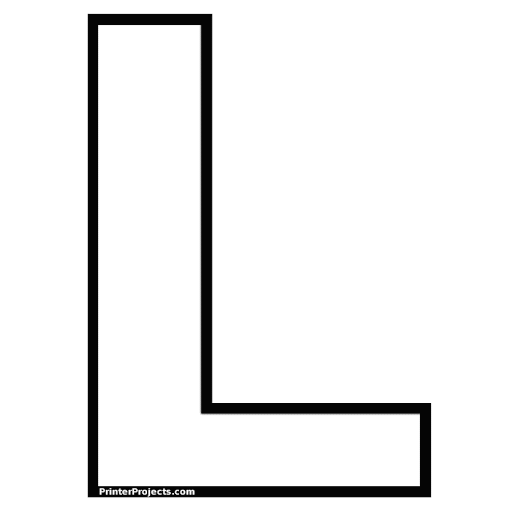 Alfabeto para imprimir y colorear letras muy grandes | Colorear Alfabeto para imprimir y colorear letras muy grandes | Colorear