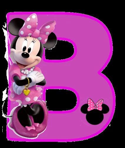 Alfabeto Púrpura de Minnie. | Oh my Alfabetos! Alfabeto Púrpura de Minnie. | Oh my Alfabetos!