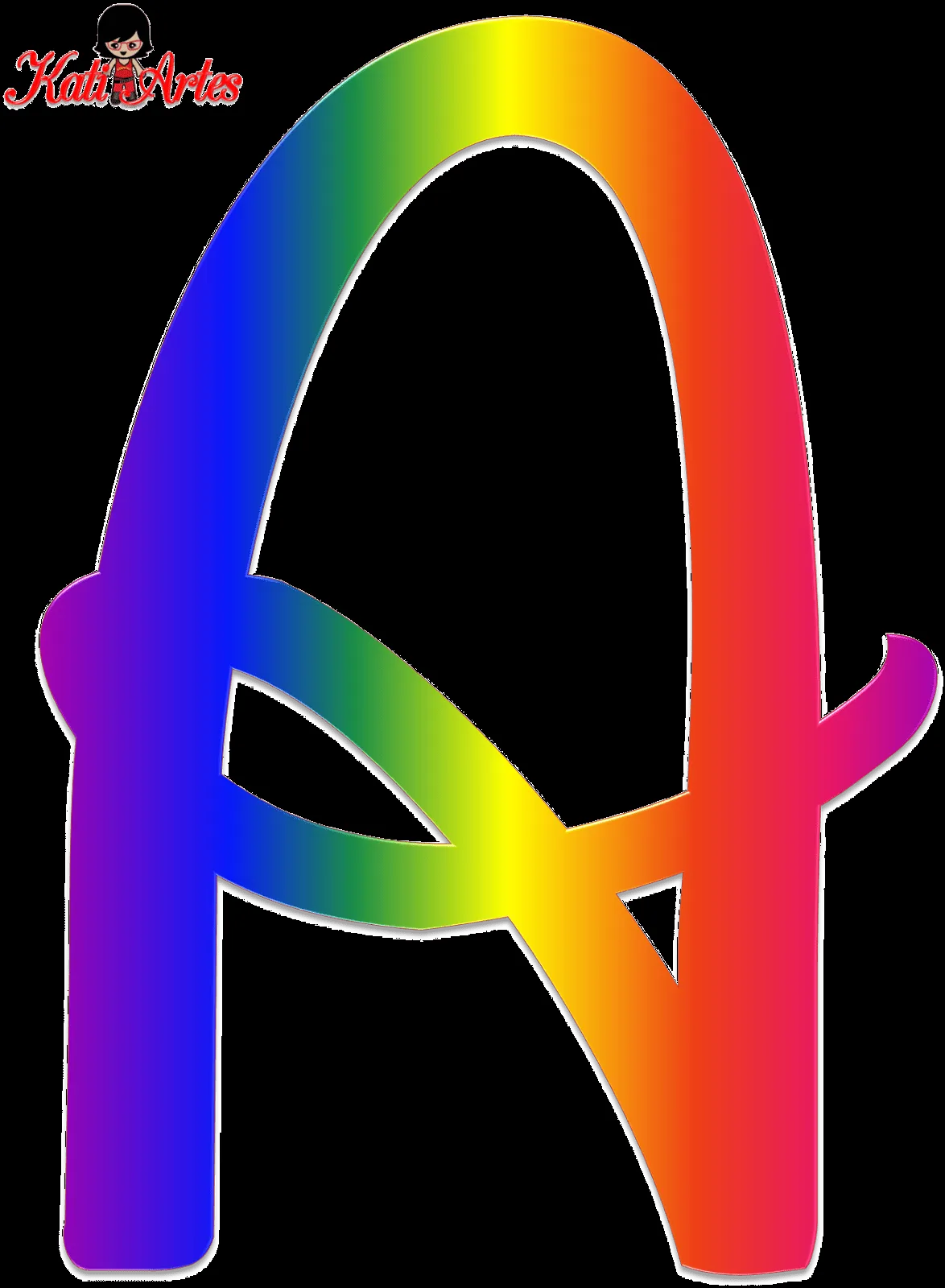 Alfabeto tipo Disney de colores. - Oh my Alfabetos! Alfabeto tipo Disney de colores. - Oh my Alfabetos!