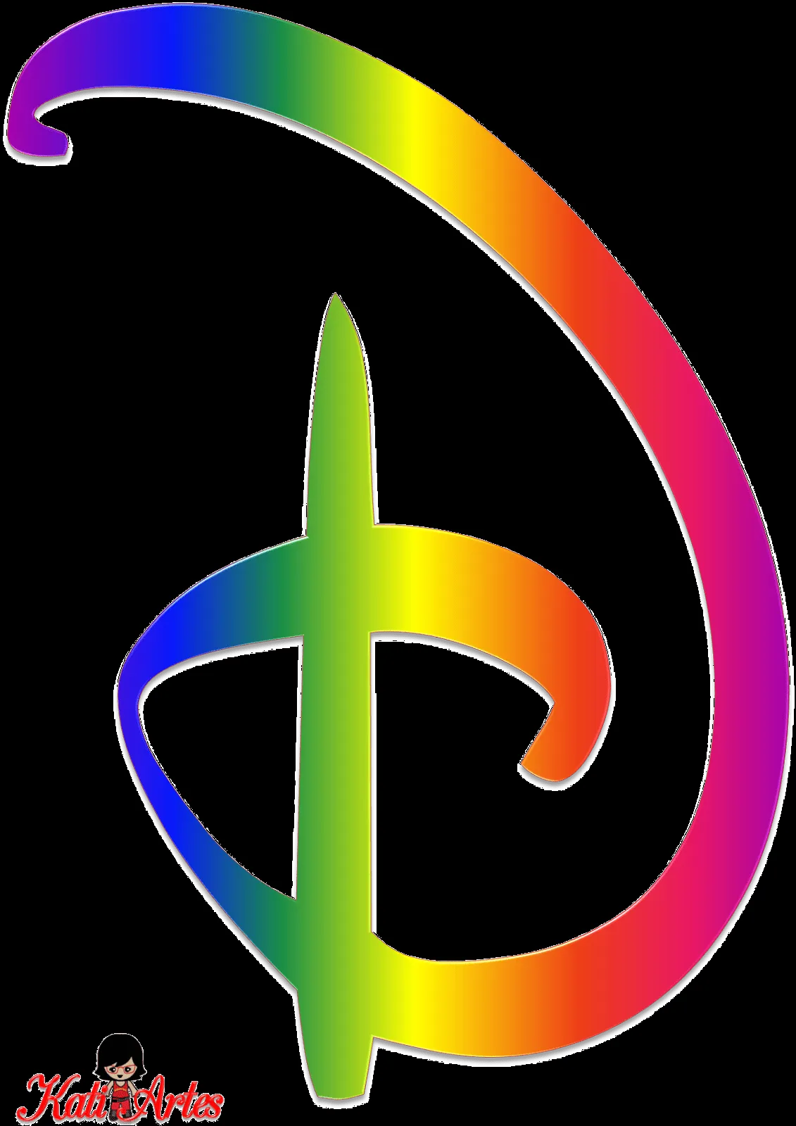 Alfabeto tipo Disney de colores. - Oh my Alfabetos! Alfabeto tipo Disney de colores. - Oh my Alfabetos!