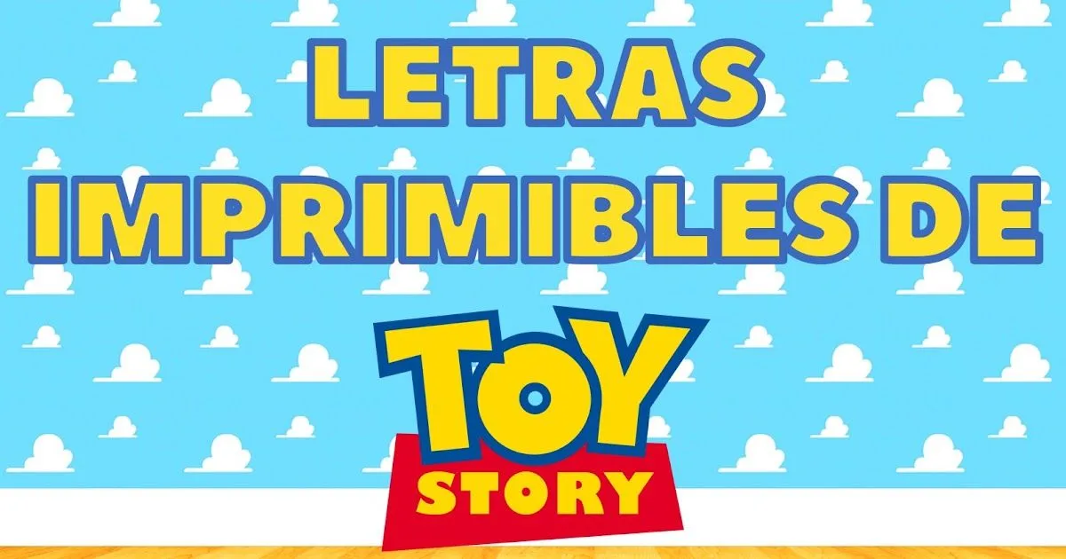 Alfabeto toy story imprimible gratis | PartyPop DIY Alfabeto toy story imprimible gratis | PartyPop DIY