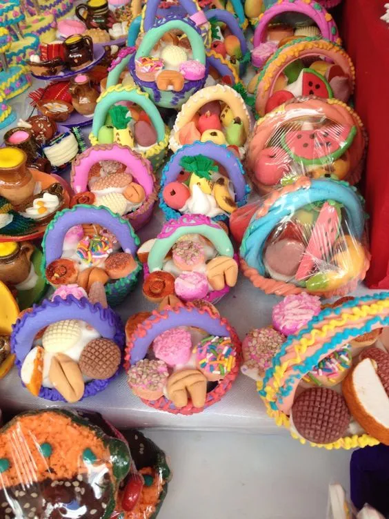 Alfeñiques del Día de Muertos