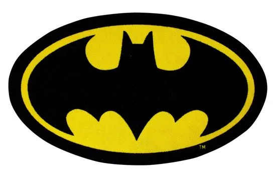 Alfombra Logo Batman DC Comics