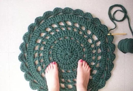 como hacer una alfombra de totora | El blog de trapillo.com como hacer una alfombra de totora | El blog de trapillo.com
