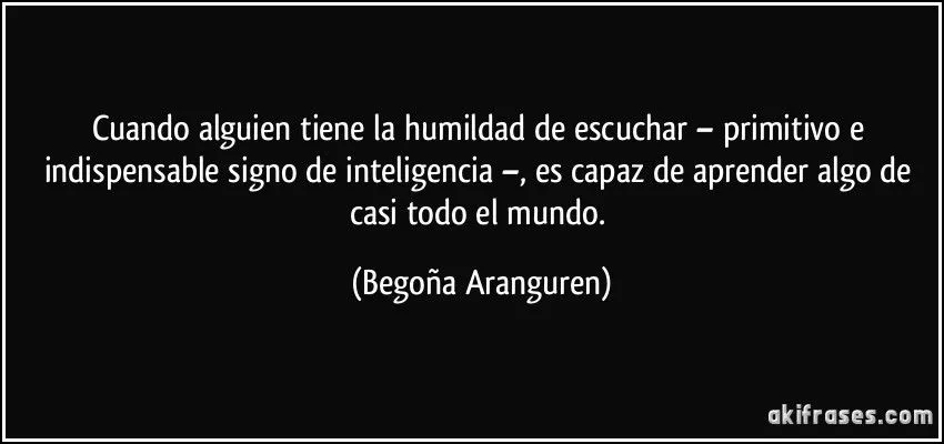 Cuando alguien tiene la humildad de escuchar – primitivo e...