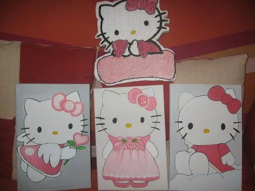 Alguien ha pintado algun cuadro de Hello kitty? | Aprender ... Alguien ha pintado algun cuadro de Hello kitty? | Aprender ...