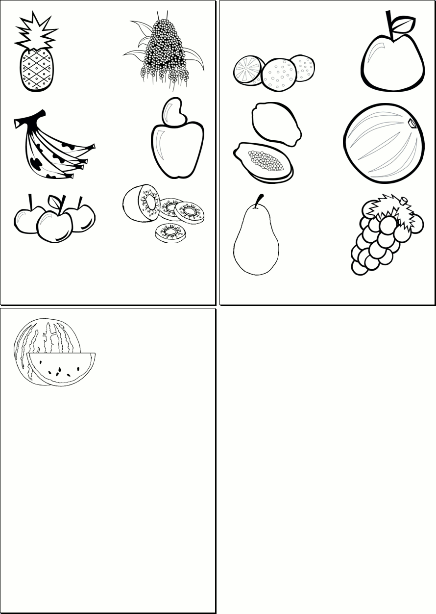 algumas frutas para colorir recortar identificar essas frutas sao ... algumas frutas para colorir recortar identificar essas frutas sao ...